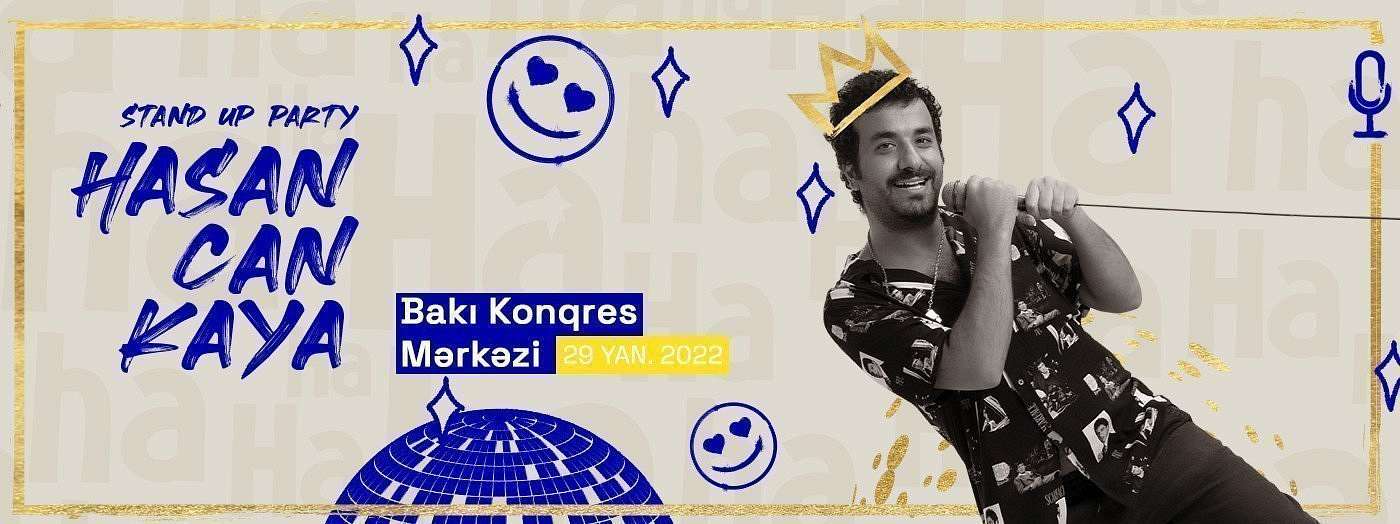 Badamlı Hasan Can Kayanın “Stand-up” şousuna sponsor oldu.